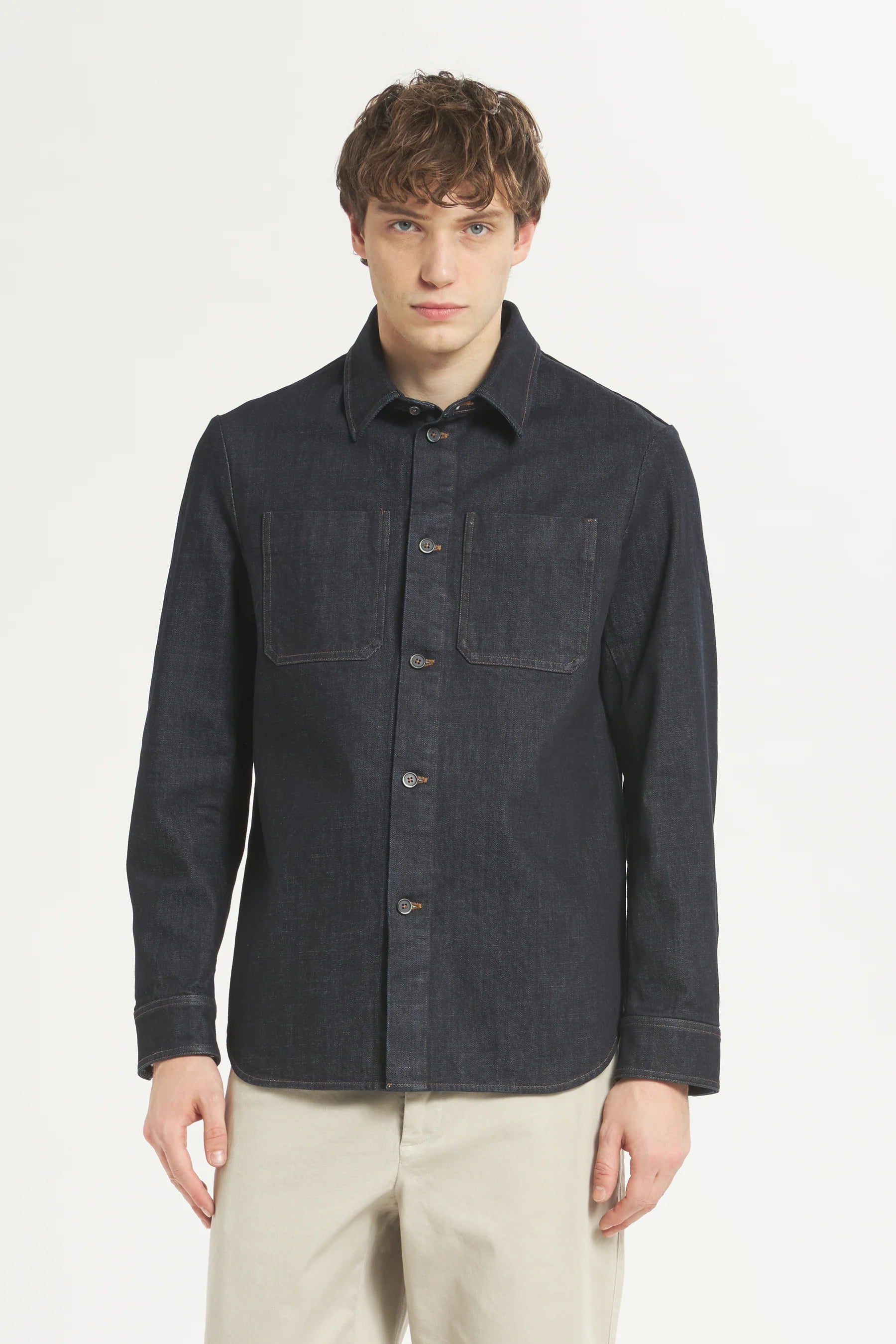 Overshirt Fuselo Paro Navy - Barena Venezia