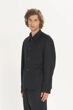 Carica l&#39;immagine nel visualizzatore di Gallery, Overshirt Visal Flan Navy - Barena Venezia
