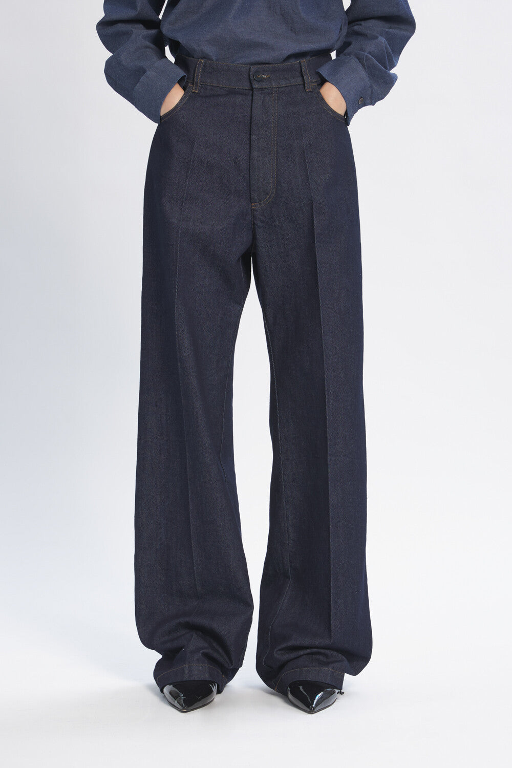 Pantalone Barone Geco Navy - Barena Venezia