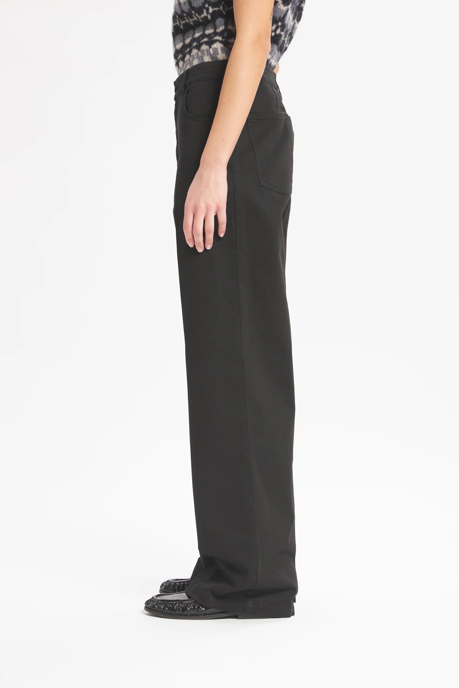 Pantalone Barone Traverso Nero - Barena Venezia