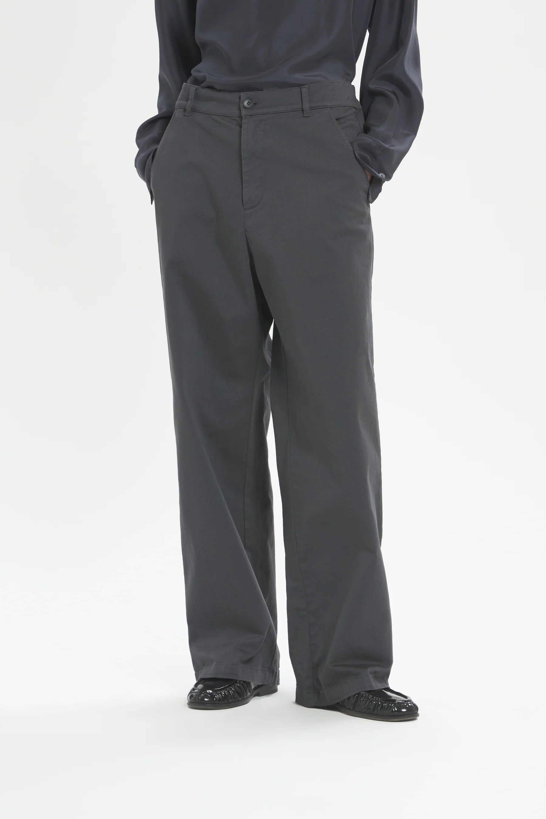 Pantalone Ida Traverso Piombo - Barena Venezia