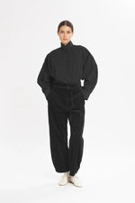 Carica l&#39;immagine nel visualizzatore di Gallery, Pantalone Candiano Cinquecento Nero - Barena Venezia
