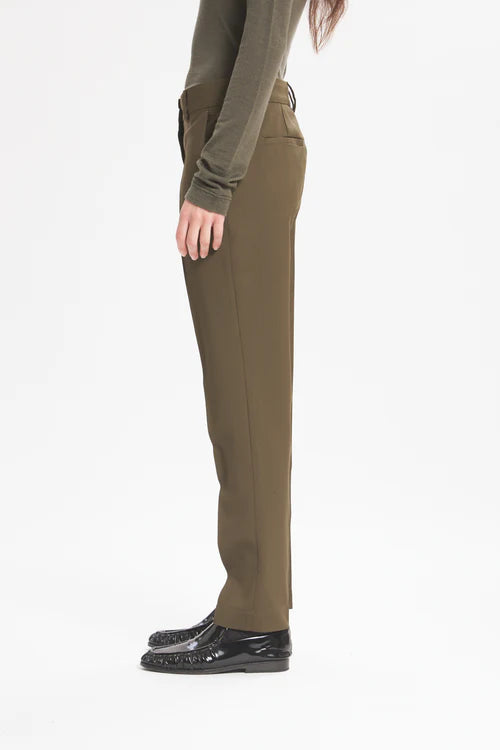 Pantalone Gerardina Tropical Oliva - Barena Venezia