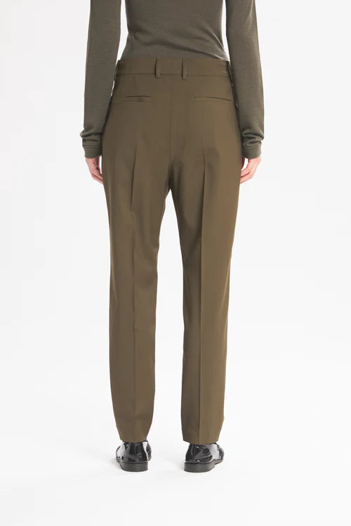 Pantalone Gerardina Tropical Oliva - Barena Venezia