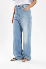 Carica l'immagine nel visualizzatore di Gallery, Pantalone Barone Paro Cielo - Barena Venezia
