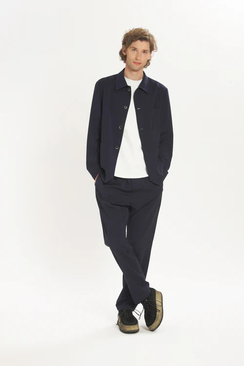 Pantalone Bativoga Tropical Navy - Barena Venezia