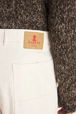 Carica l'immagine nel visualizzatore di Gallery, Pantalone Mazengo Maretta Ecrù - Barena Venezia
