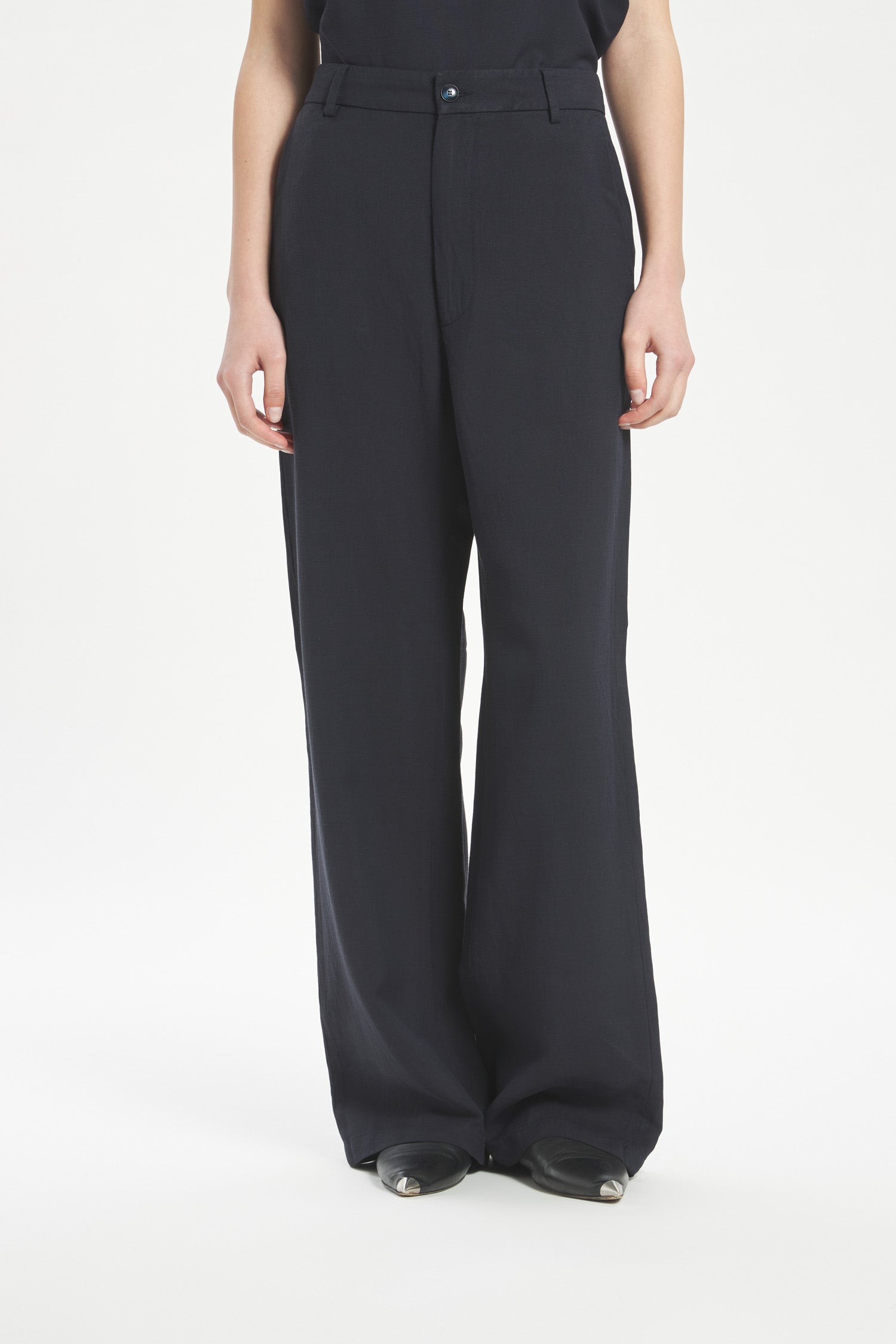 Pantalone Nini Brezza Avorio | Navy - Barena Venezia