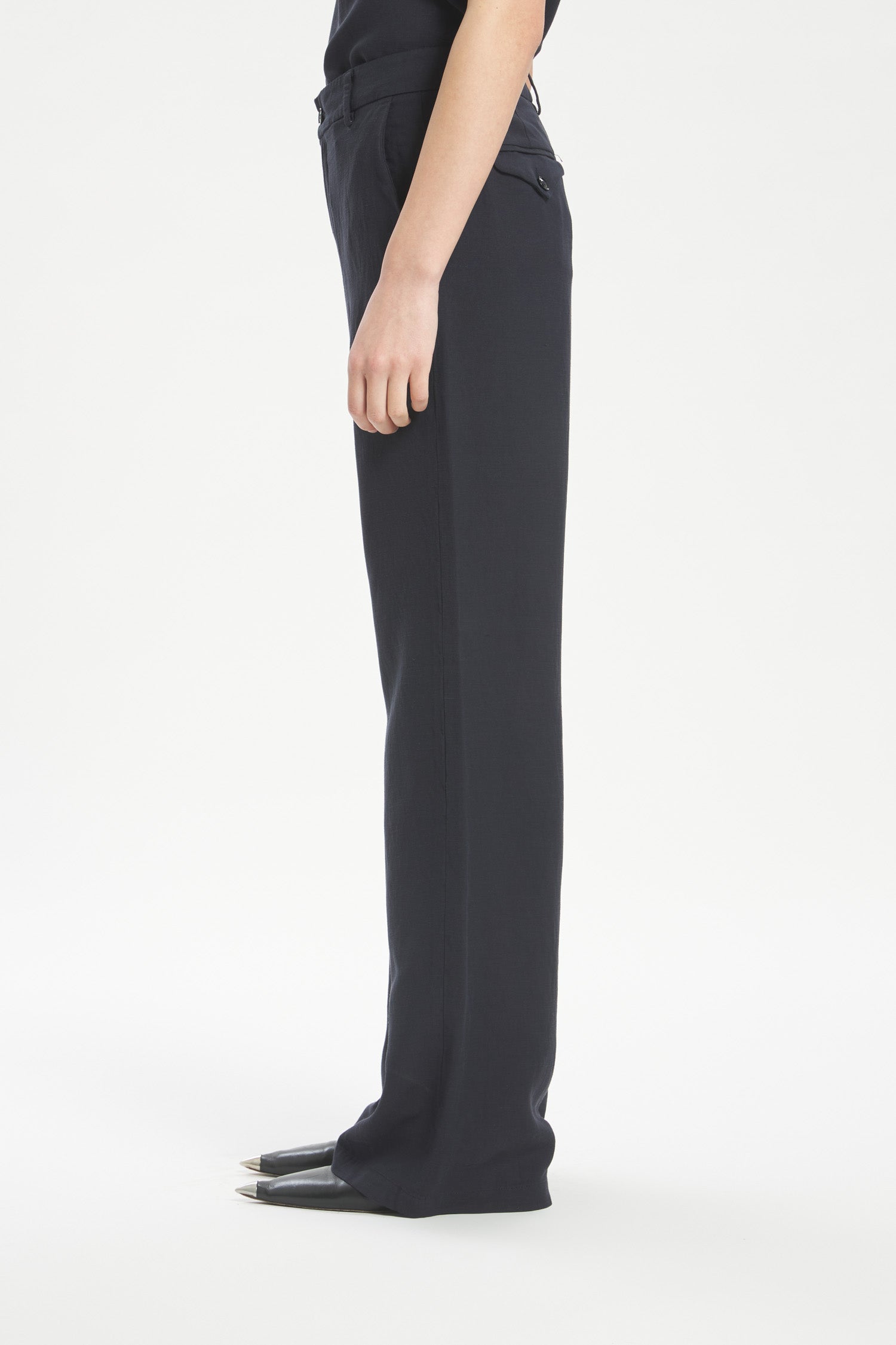 Pantalone Nini Brezza Avorio | Navy - Barena Venezia