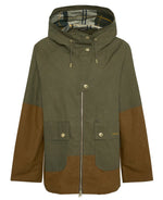 Carica l&#39;immagine nel visualizzatore di Gallery, Hayley Showerproof Jacket Dusky Green/Breen/Ancient Tartan - Barbour
