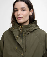 Carica l&#39;immagine nel visualizzatore di Gallery, Hayley Showerproof Jacket Dusky Green/Breen/Ancient Tartan - Barbour
