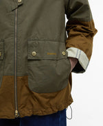 Carica l&#39;immagine nel visualizzatore di Gallery, Hayley Showerproof Jacket Dusky Green/Breen/Ancient Tartan - Barbour
