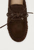 Rowan Suede Brown Leather Loafers - Alohas