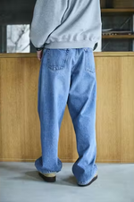 Carica l'immagine nel visualizzatore di Gallery, Jeans 100 Super Dad's Denim Used 01-1100W-95 - Orslow - Unisex

