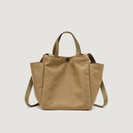 Carica l&#39;immagine nel visualizzatore di Gallery, Borsa Small Side Pocket Tote Khaki - BAGSINPROGRESS
