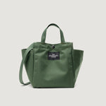 Carica l'immagine nel visualizzatore di Gallery, Borsa Small Side Pocket Tote Olive - BAGSINPROGRESS
