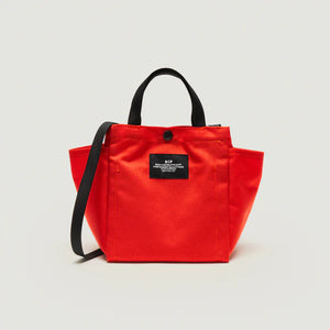 Borsa Small Side Pocket Tote Reddish Orange - BAGSINPROGRESS