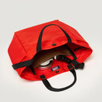 Carica l&#39;immagine nel visualizzatore di Gallery, Borsa Small Side Pocket Tote Reddish Orange - BAGSINPROGRESS
