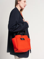 Carica l'immagine nel visualizzatore di Gallery, Borsa Small Side Pocket Tote Reddish Orange - BAGSINPROGRESS
