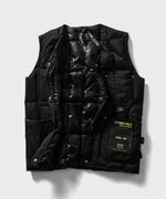 Carica l'immagine nel visualizzatore di Gallery, Work V Neck Button Down Vest Black - TAION
