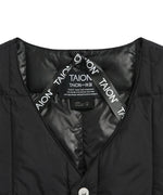 Carica l'immagine nel visualizzatore di Gallery, Work V Neck Button Down Vest Black - TAION
