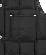 Carica l'immagine nel visualizzatore di Gallery, Work V Neck Button Down Vest Black - TAION
