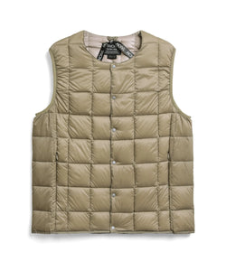 Gilet Girocollo Beige - TAION