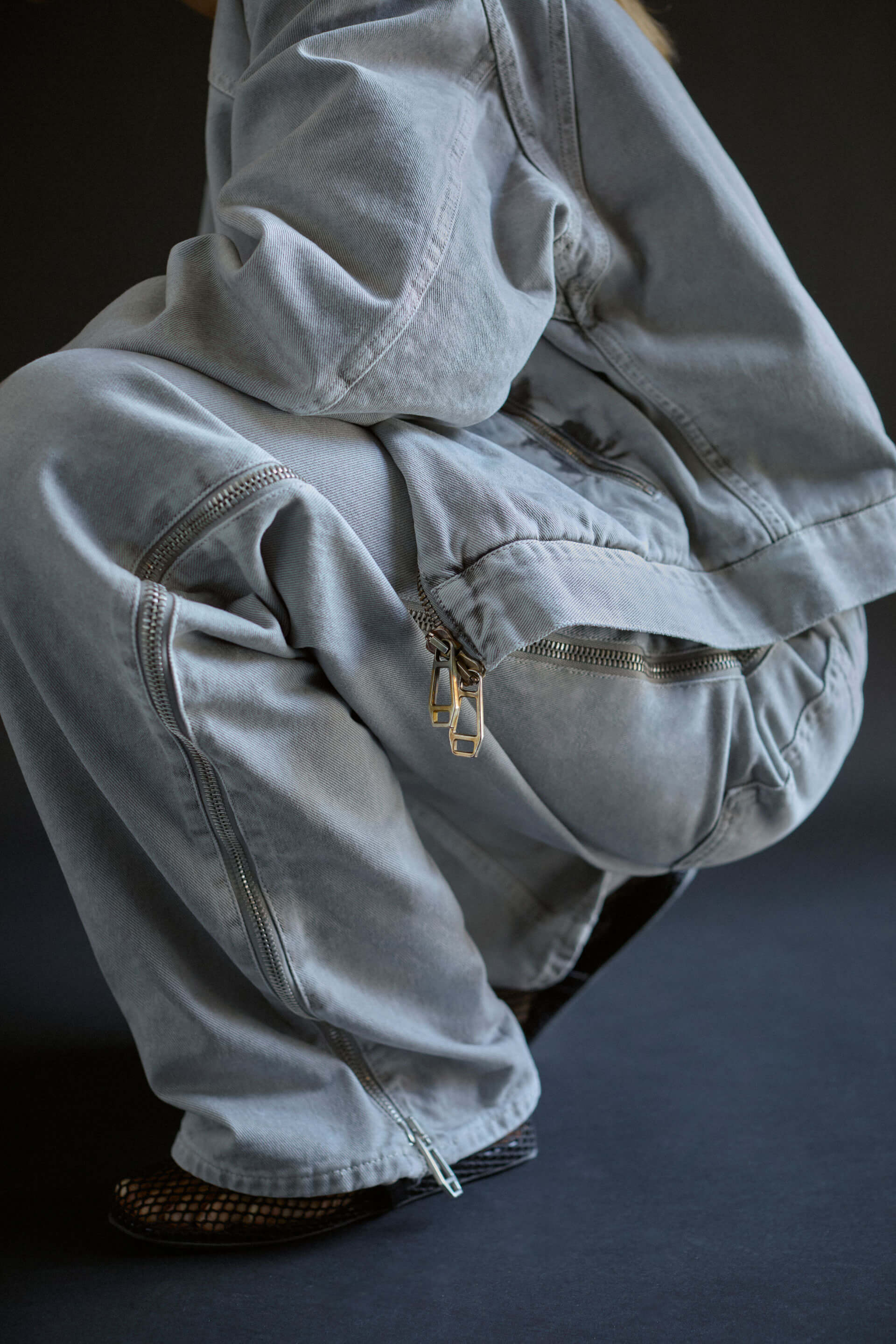 Jeans Triumph Shifting Grey - Haikure