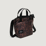 Carica l&#39;immagine nel visualizzatore di Gallery, Borsa Zipper Duffle Small Leophard Puffer - BAGSINPROGRESS
