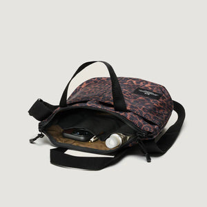 Borsa Zipper Duffle Small Leophard Puffer - BAGSINPROGRESS