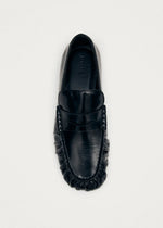 Carica l'immagine nel visualizzatore di Gallery, Aven Black Leather Loafers - Alohas
