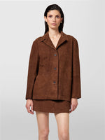 Carica l'immagine nel visualizzatore di Gallery, Blazer In Suede - Alpha Studio
