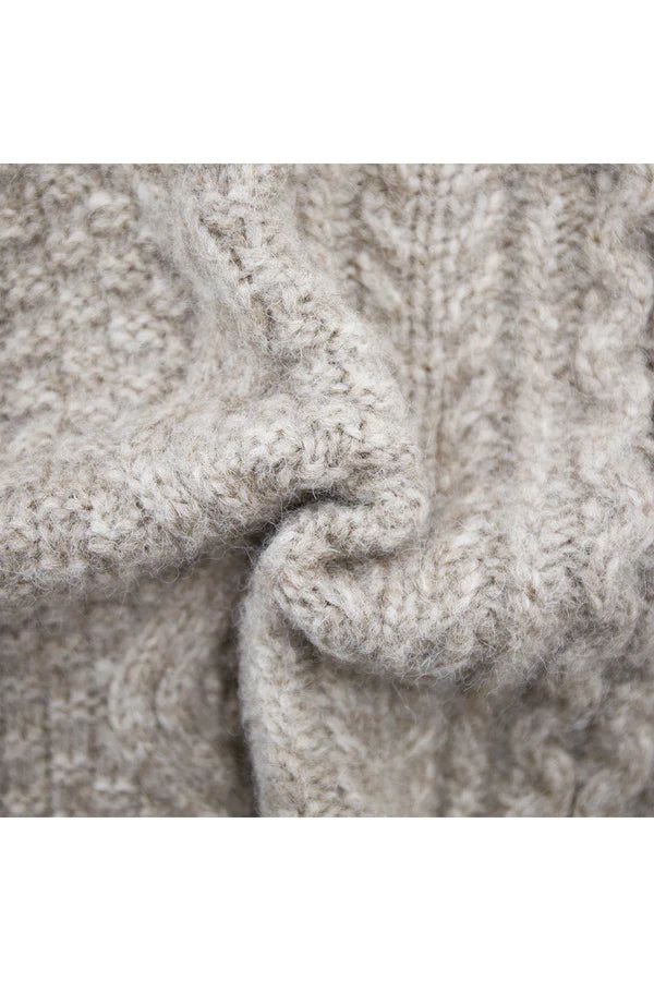 Maglione Girocollo Beige CT23327 - C.T.plage