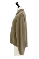 Carica l'immagine nel visualizzatore di Gallery, Polo Neck Longsleeves Cardigan CT26103 - C.T.plage
