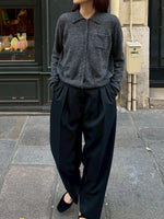Carica l'immagine nel visualizzatore di Gallery, Polo Neck Longsleeves Cardigan CT26305 - C.T.plage
