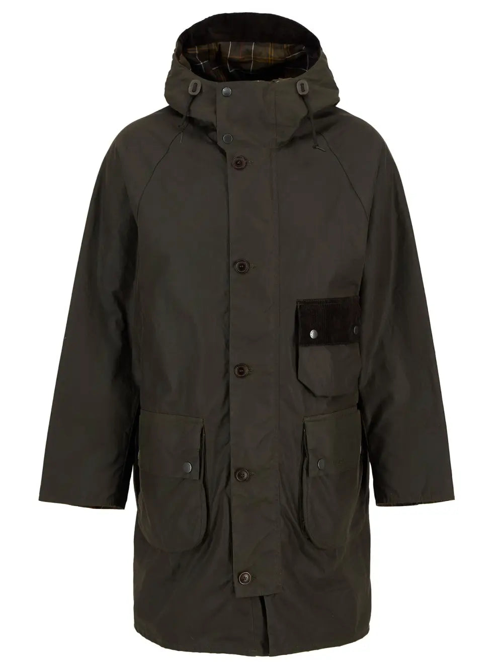 Solway Trench Waxed Coat Archive Olive - Barbour