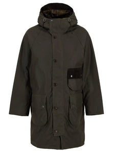 Solway Trench Waxed Coat Archive Olive - Barbour