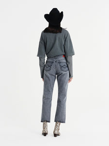 Grey Denim Pants - Washington Dee-Cee