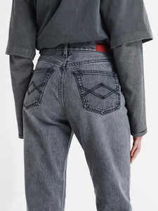 Grey Denim Pants - Washington Dee-Cee