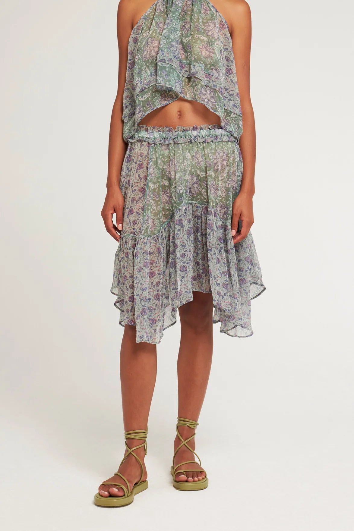 Skirt Loah Aqua  - Antik Batik