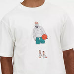 Carica l&#39;immagine nel visualizzatore di Gallery, Athletics Basketball T-Shirt Sea Salt - Unisex
