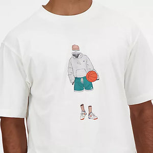 Athletics Basketball T-Shirt Sea Salt - Unisex