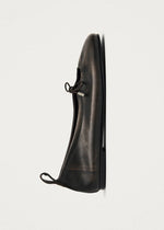 Carica l'immagine nel visualizzatore di Gallery, Rosalind Vintage Effect Brown Leather Ballet Flats - Alohas
