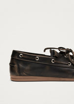 Carica l'immagine nel visualizzatore di Gallery, Rowan Vintage Effect Brown Leather Loafers - Alohas
