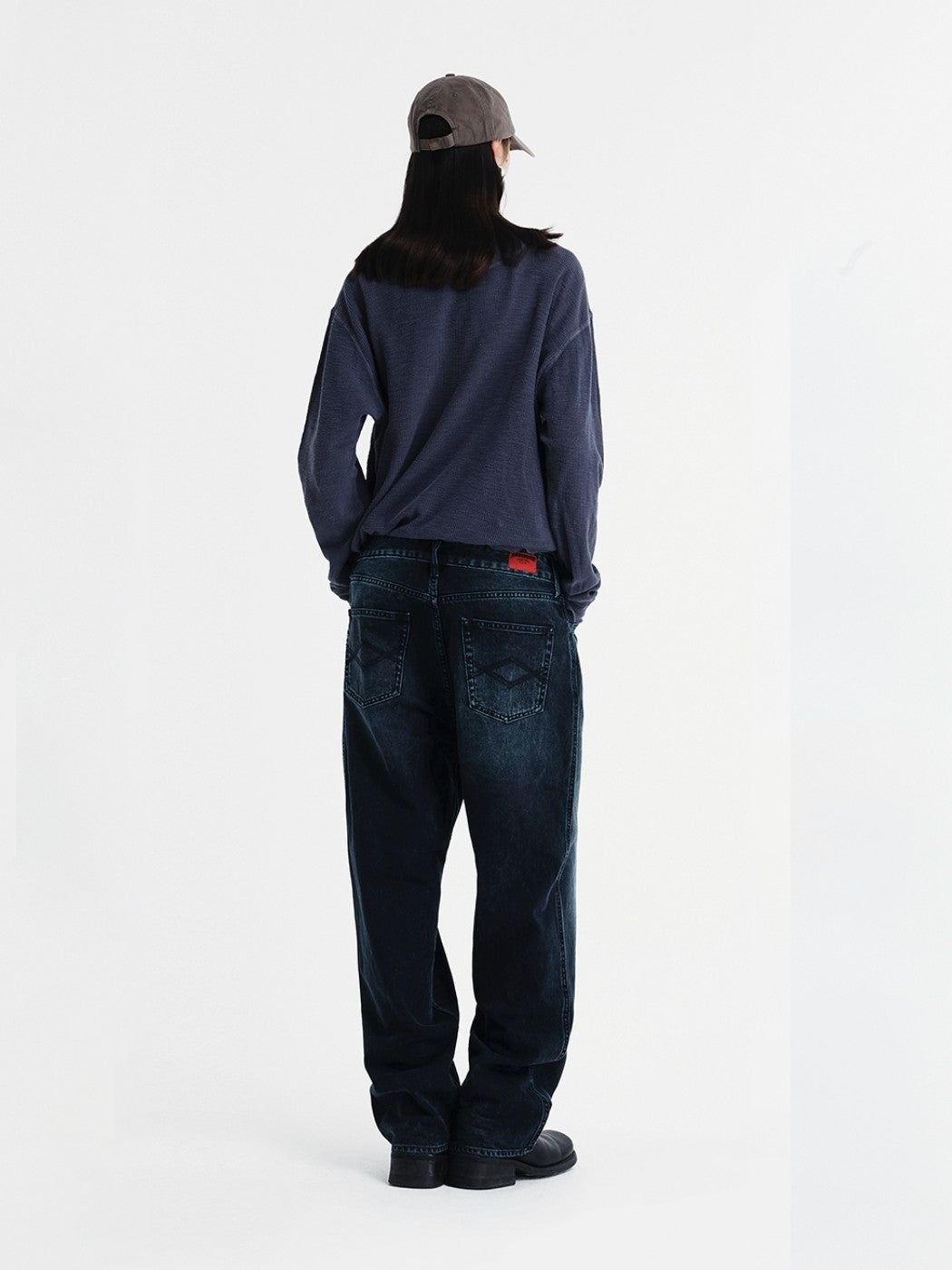 Stone Black Denim Pants - Washington Dee-Cee