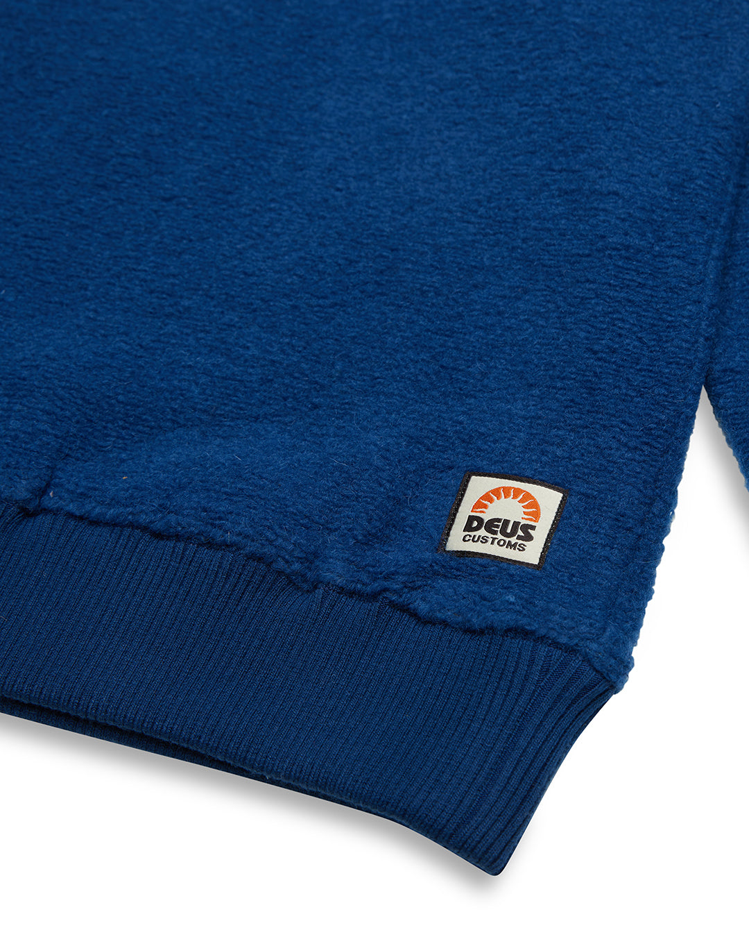 Reo Textured Fleece Blue - Deus Ex Machina