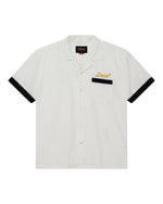 Carica l'immagine nel visualizzatore di Gallery, Hisssterical Bowling Shirt Vintage White - Deus Ex Machina
