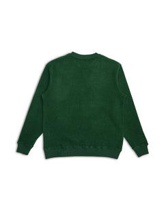 Reo Textured Fleece Forest Green - Deus Ex Machina