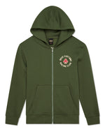 Carica l&#39;immagine nel visualizzatore di Gallery, Basto Zip Hoodie Cypress Green - Deus Ex Machina
