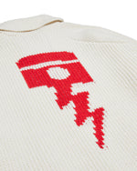 Carica l&#39;immagine nel visualizzatore di Gallery, Piston Shawl Cardigan Dirty White - Deus Ex Machina
